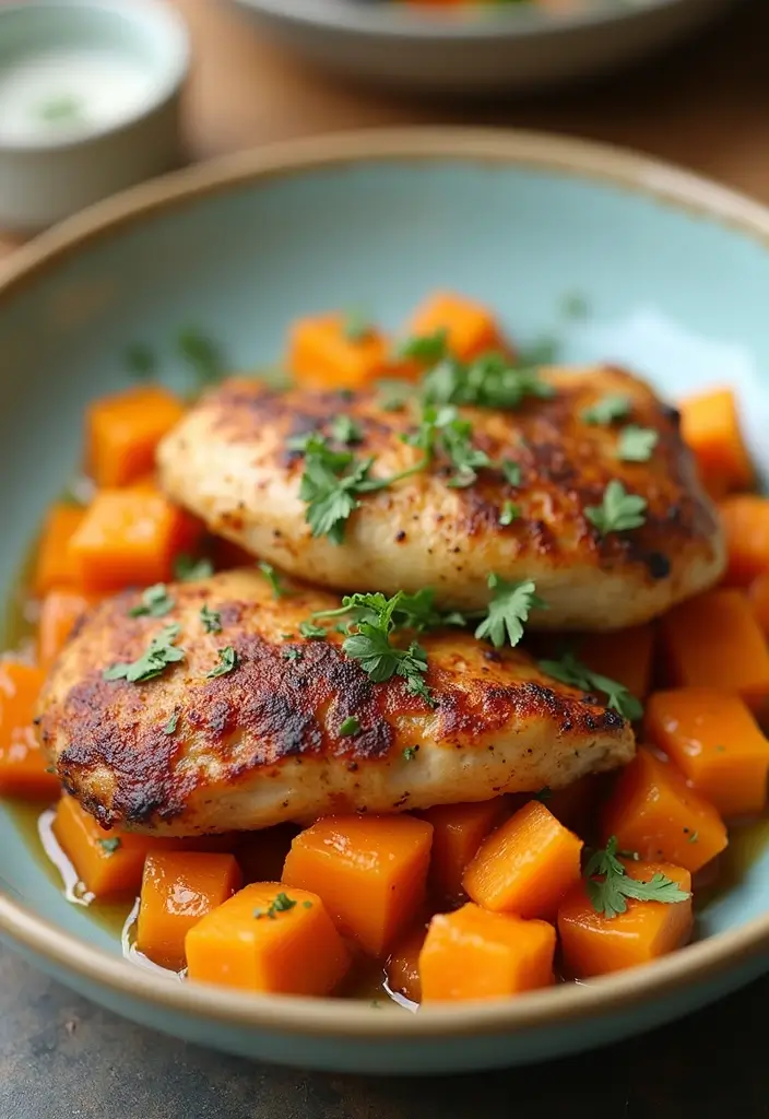 25 AIP Chicken Recipes for Autoimmune Paleo Healing 138 25 AIP Chicken Recipes for Autoimmune Paleo Healing - 24. AIP Chicken and Sweet Potato Hash