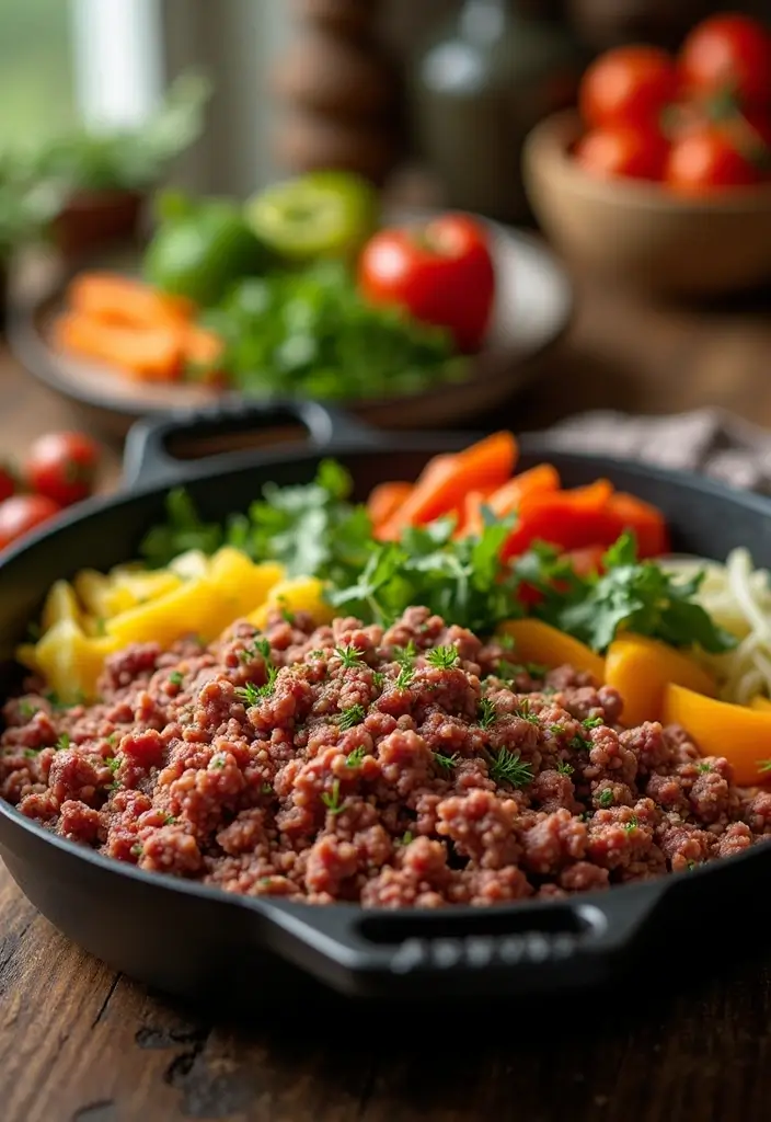 25 AIP Ground Beef Recipes for the Autoimmune Paleo Diet 81 25 AIP Ground Beef Recipes for the Autoimmune Paleo Diet - 15. AIP Beef & Vegetable Skillet