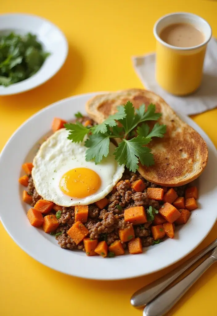 25 AIP Ground Beef Recipes for the Autoimmune Paleo Diet 16 25 AIP Ground Beef Recipes for the Autoimmune Paleo Diet - 4. AIP Beef & Sweet Potato Hash