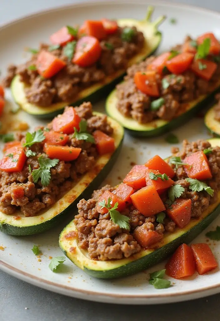 25 AIP Ground Beef Recipes for the Autoimmune Paleo Diet 40 25 AIP Ground Beef Recipes for the Autoimmune Paleo Diet - 8. AIP Beef Zucchini Boats
