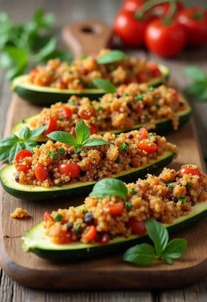 25 AIP Zucchini Recipes for the Autoimmune Paleo Diet 48 25 AIP Zucchini Recipes for the Autoimmune Paleo Diet - 10. Zucchini Boats Stuffed with Quinoa