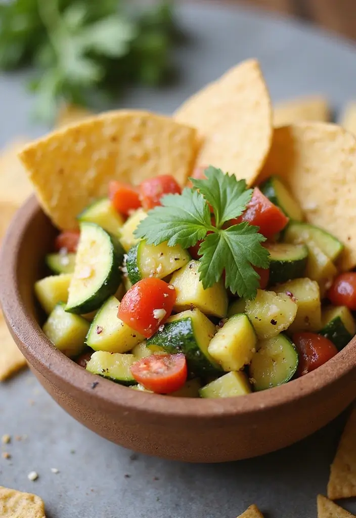 25 AIP Zucchini Recipes for the Autoimmune Paleo Diet 95 25 AIP Zucchini Recipes for the Autoimmune Paleo Diet - 17. Zucchini and Pineapple Salsa