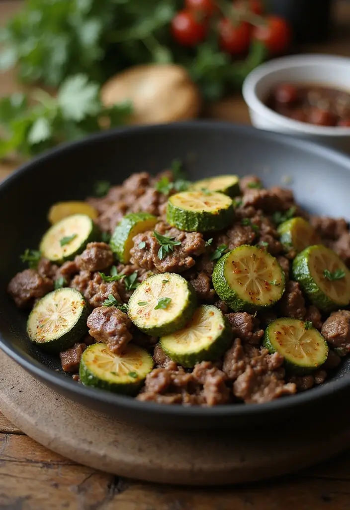 25 AIP Zucchini Recipes for the Autoimmune Paleo Diet 98 25 AIP Zucchini Recipes for the Autoimmune Paleo Diet - 18. Zucchini and Beef Skillet