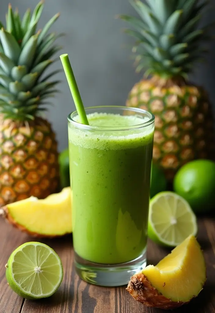 25 Autoimmune Paleo Breakfast Recipes to Start the Day Strong 48 25 Autoimmune Paleo Breakfast Recipes to Start the Day Strong - 10. Tropical Green Smoothie