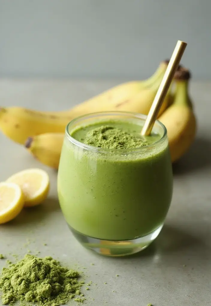 25 Autoimmune Paleo Breakfast Recipes to Start the Day Strong 60 25 Autoimmune Paleo Breakfast Recipes to Start the Day Strong - 12. Matcha Banana Smoothie