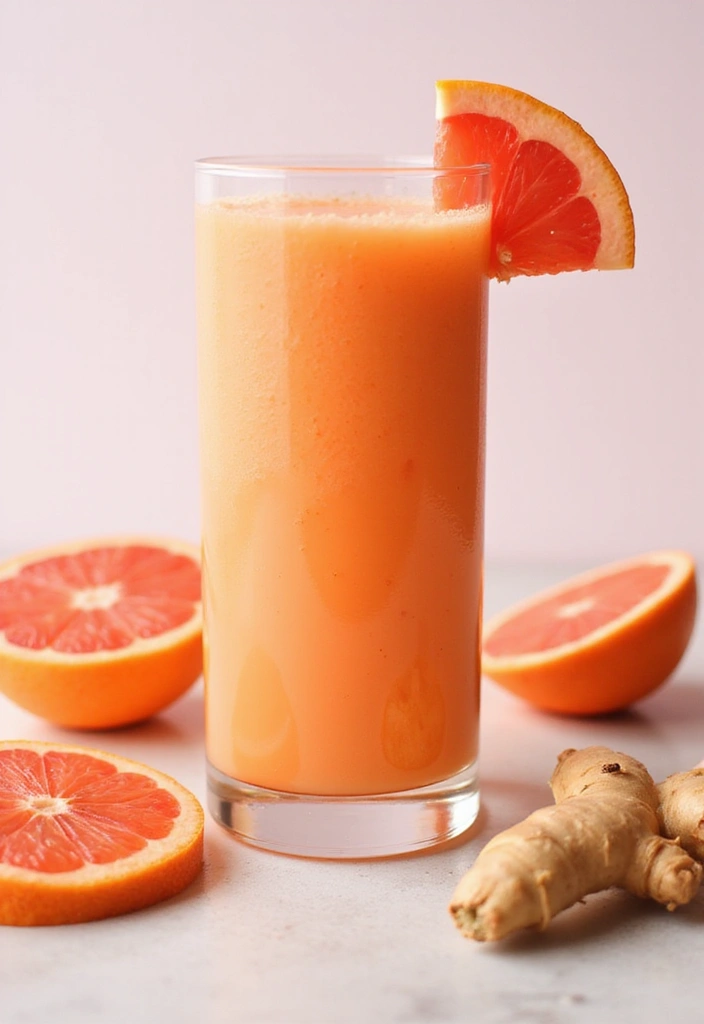 25 Autoimmune Paleo Breakfast Recipes to Start the Day Strong 117 25 Autoimmune Paleo Breakfast Recipes to Start the Day Strong - 21. Grapefruit Ginger Smoothie