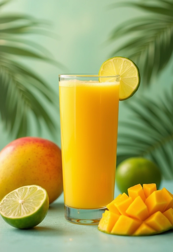 25 Autoimmune Paleo Breakfast Recipes to Start the Day Strong 11 25 Autoimmune Paleo Breakfast Recipes to Start the Day Strong - 3. Tropical Mango Smoothie