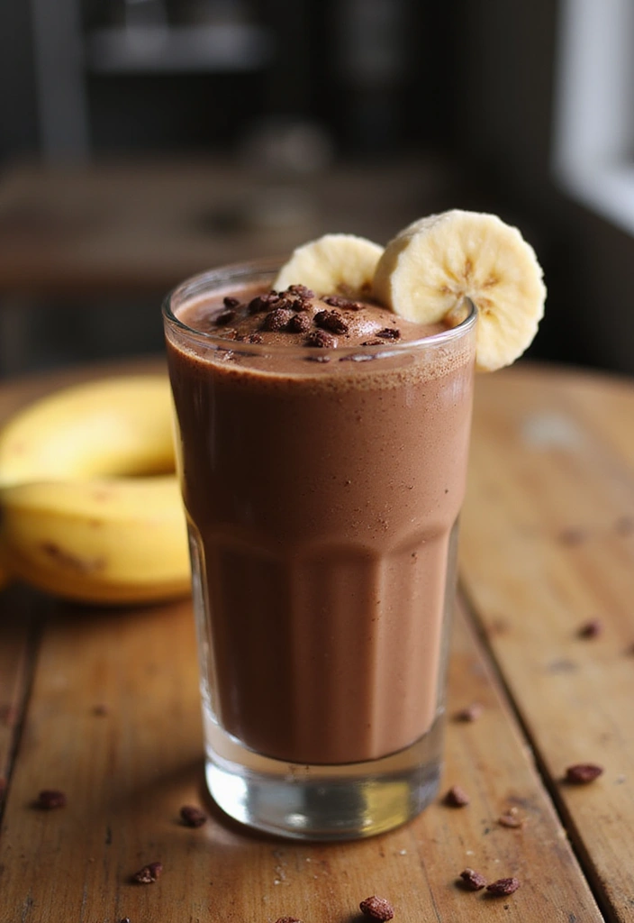 25 Autoimmune Paleo Breakfast Recipes to Start the Day Strong 16 25 Autoimmune Paleo Breakfast Recipes to Start the Day Strong - 4. Chocolate Banana Smoothie
