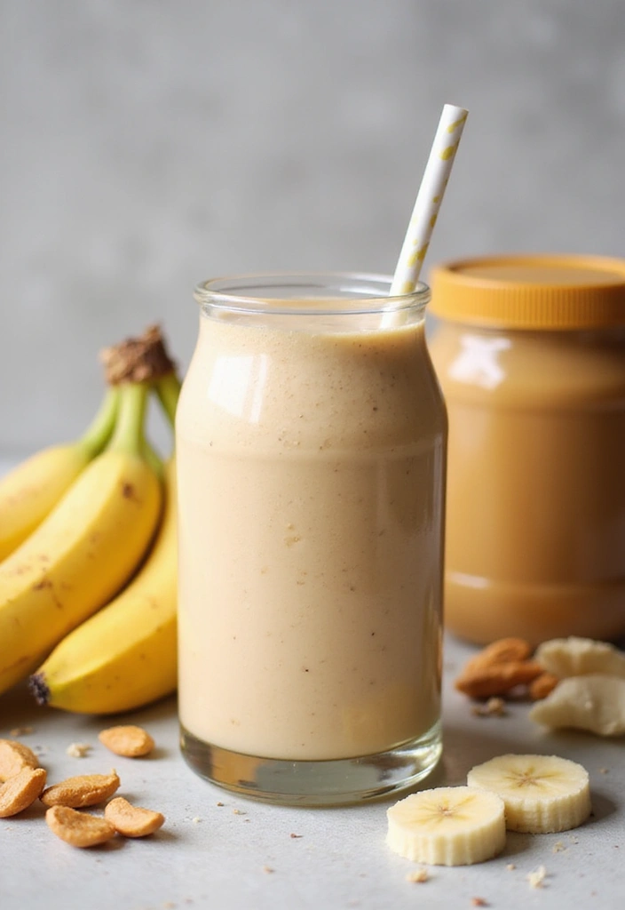 25 Autoimmune Paleo Breakfast Recipes to Start the Day Strong 30 25 Autoimmune Paleo Breakfast Recipes to Start the Day Strong - 6. Peanut Butter Banana Smoothie