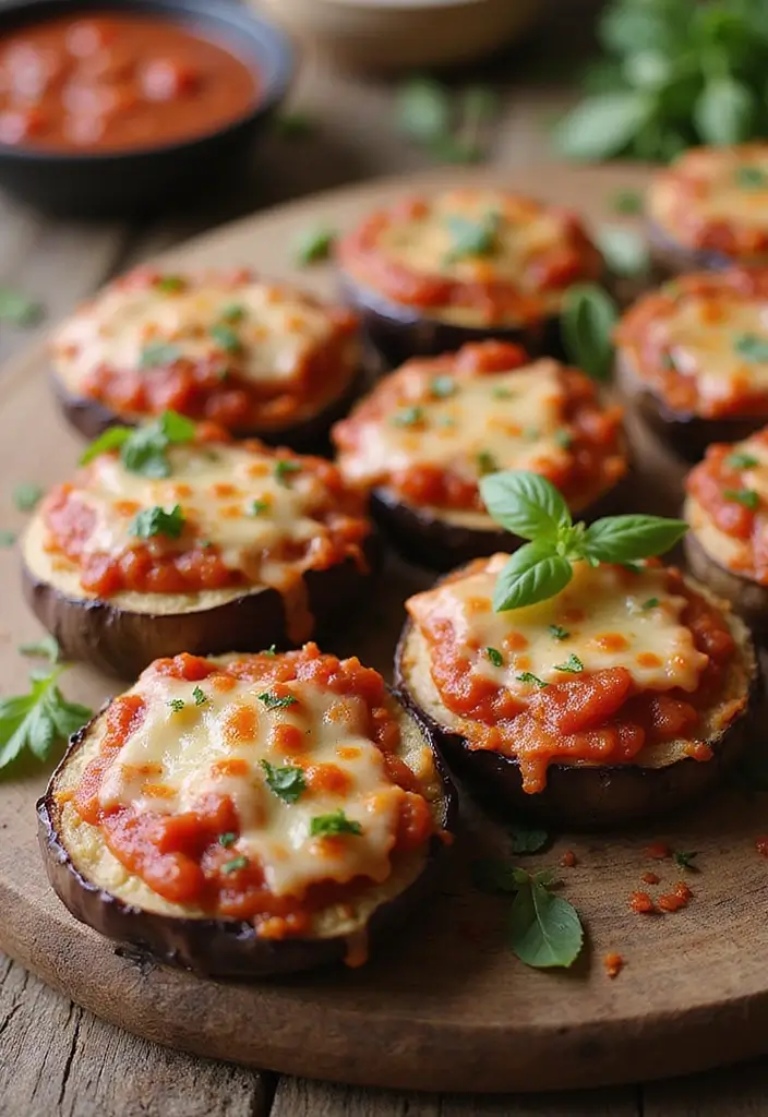 25 Low Calorie Paleo Recipes That Still Taste Amazing 56 25 Low Calorie Paleo Recipes That Still Taste Amazing - 12. Eggplant Pizza Bites