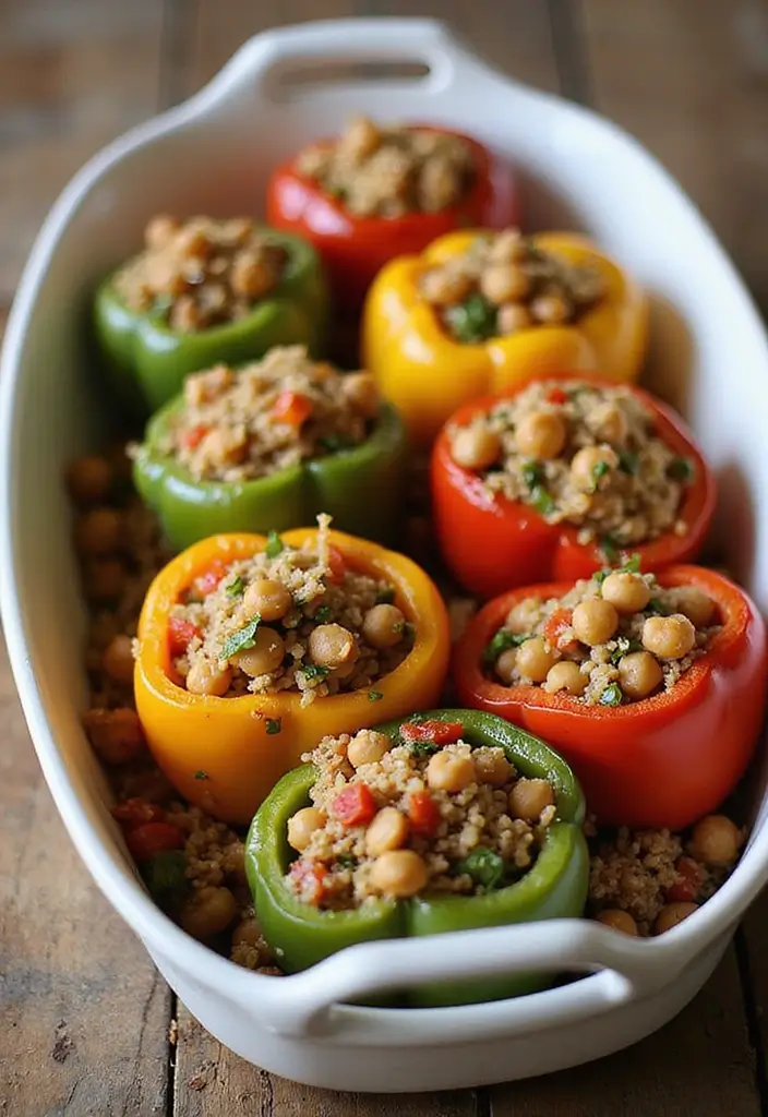 25 Low Calorie Paleo Recipes That Still Taste Amazing 117 25 Low Calorie Paleo Recipes That Still Taste Amazing - 23. Mediterranean Stuffed Peppers