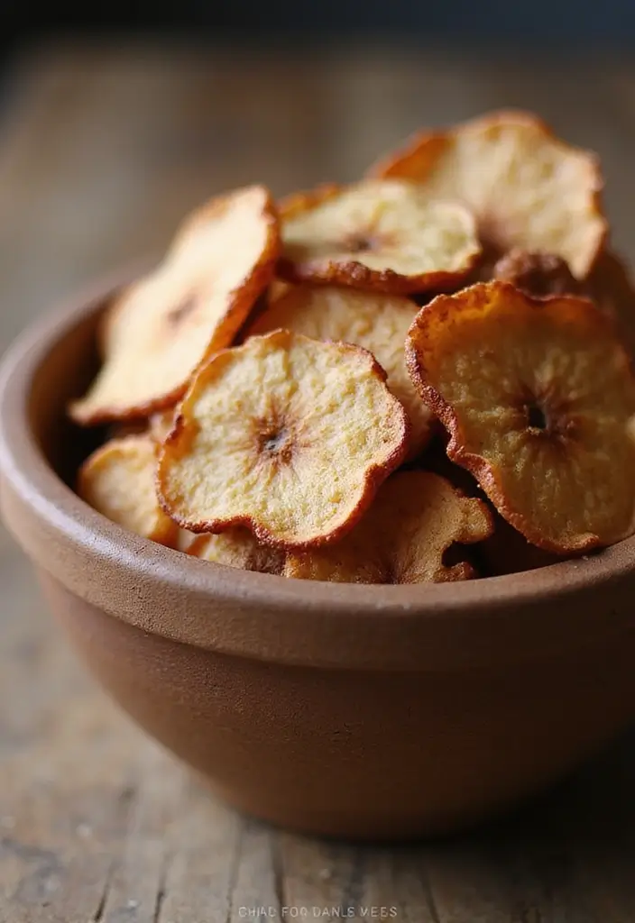 25 Low Calorie Paleo Recipes That Still Taste Amazing 124 25 Low Calorie Paleo Recipes That Still Taste Amazing - 24. Cinnamon Apple Chips