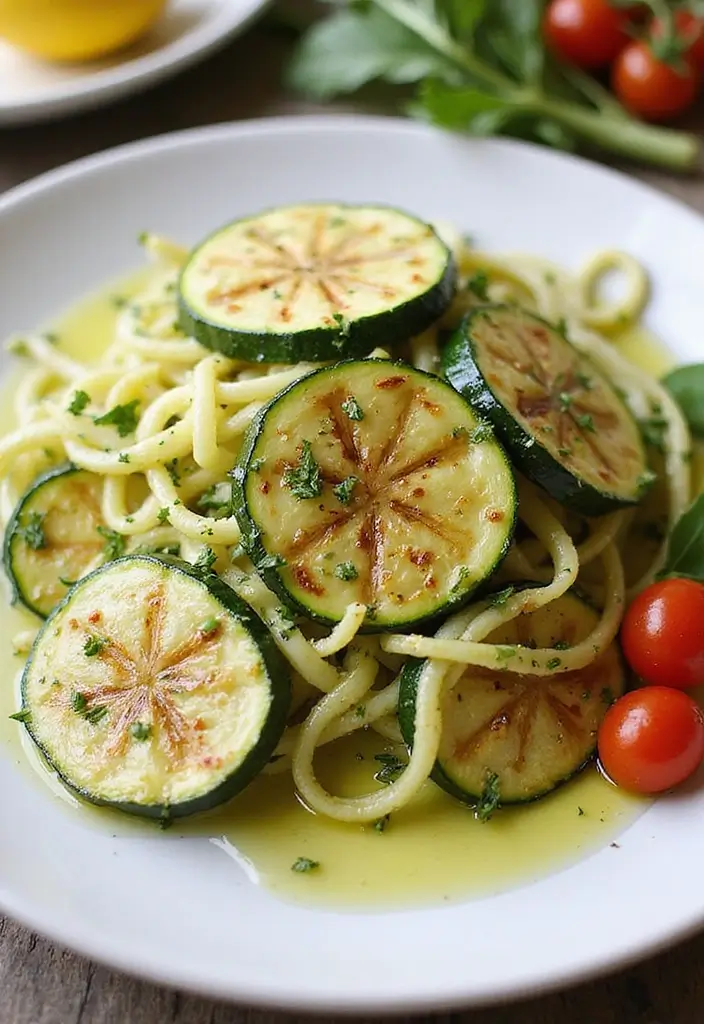 25 Low Calorie Paleo Recipes That Still Taste Amazing 28 25 Low Calorie Paleo Recipes That Still Taste Amazing - 6. Grilled Zucchini Noodles