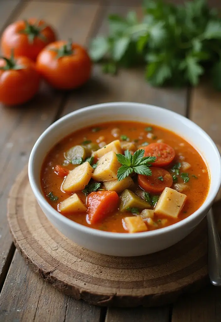 25 Low Carb Paleo Soup Recipes That Are Cozy and Filling 91 25 Low Carb Paleo Soup Recipes That Are Cozy and Filling - 19. Minestrone Soup