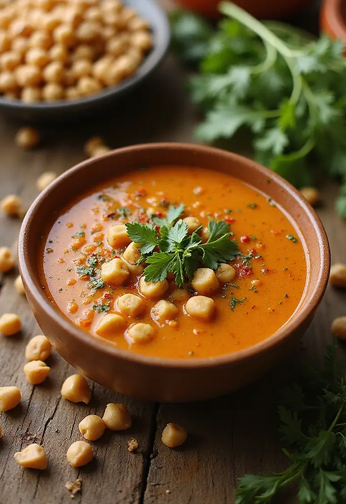 25 Low Carb Paleo Soup Recipes That Are Cozy and Filling 103 25 Low Carb Paleo Soup Recipes That Are Cozy and Filling - 21. Chickpea Soup