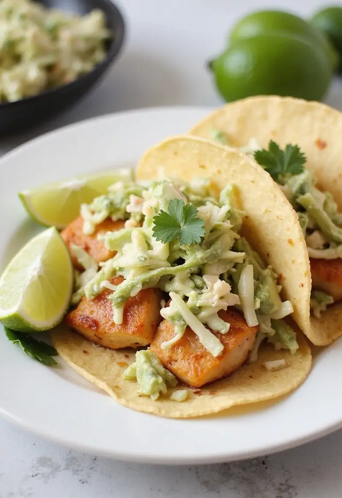 25 One Pot Paleo Recipes for Simple Weeknight Meals 81 25 One Pot Paleo Recipes for Simple Weeknight Meals - 15. Fish Tacos with Cabbage Slaw