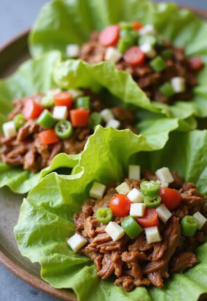 25 One Pot Paleo Recipes for Simple Weeknight Meals 119 25 One Pot Paleo Recipes for Simple Weeknight Meals - 21. Pulled Pork Lettuce Wraps