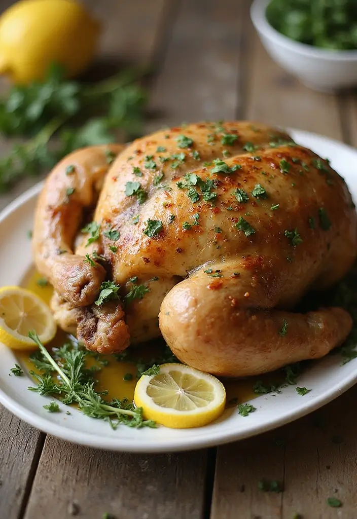 25 One Pot Paleo Recipes for Simple Weeknight Meals 139 25 One Pot Paleo Recipes for Simple Weeknight Meals - 25. Lemon Herb Roasted Chicken