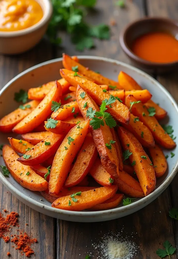 25 Paleo Air Fryer Recipes That Are Crispy and Clean 1 25 Paleo Air Fryer Recipes That Are Crispy and Clean - 1. Air Fryer Sweet Potato Fries