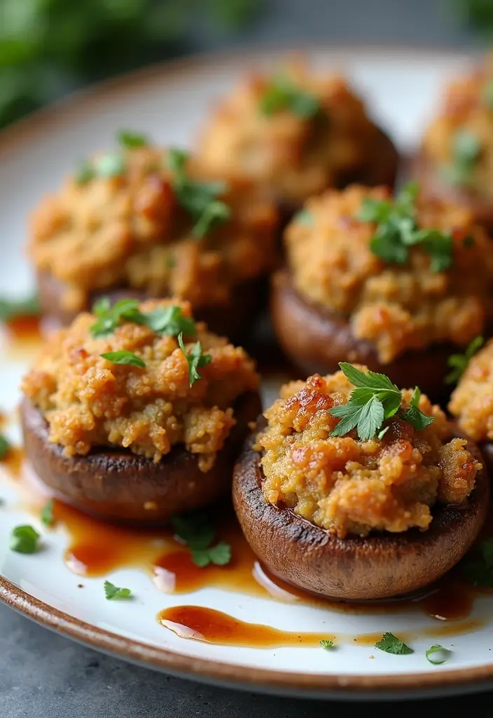 25 Paleo Air Fryer Recipes That Are Crispy and Clean 72 25 Paleo Air Fryer Recipes That Are Crispy and Clean - 14. Air Fryer Stuffed Mushrooms