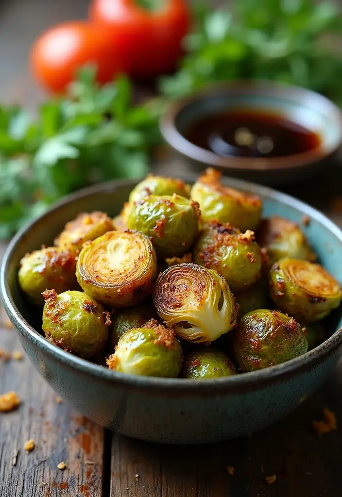 25 Paleo Air Fryer Recipes That Are Crispy and Clean 8 25 Paleo Air Fryer Recipes That Are Crispy and Clean - 2. Crispy Air Fryer Brussel Sprouts