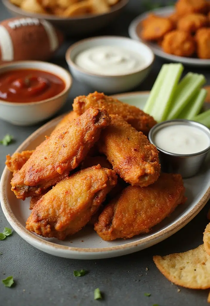 25 Paleo Air Fryer Recipes That Are Crispy and Clean 13 25 Paleo Air Fryer Recipes That Are Crispy and Clean - 3. Crunchy Air Fryer Chicken Wings