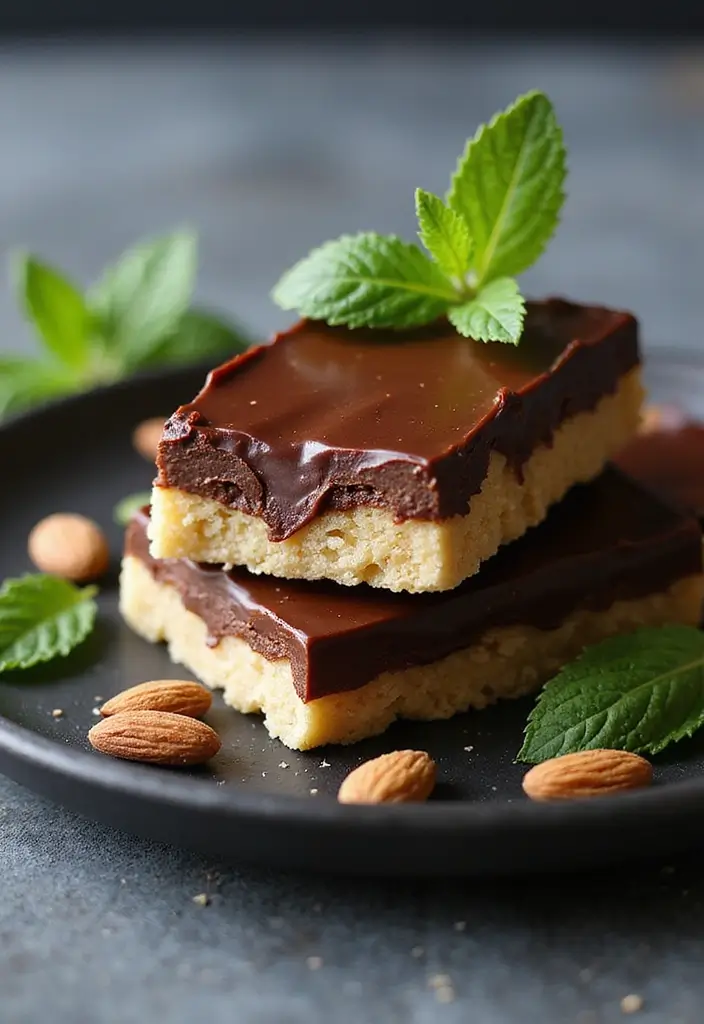 25 Paleo Almond Flour Recipes for Healthy Baking 63 25 Paleo Almond Flour Recipes for Healthy Baking - 11. Almond Flour Chocolate Mint Bars