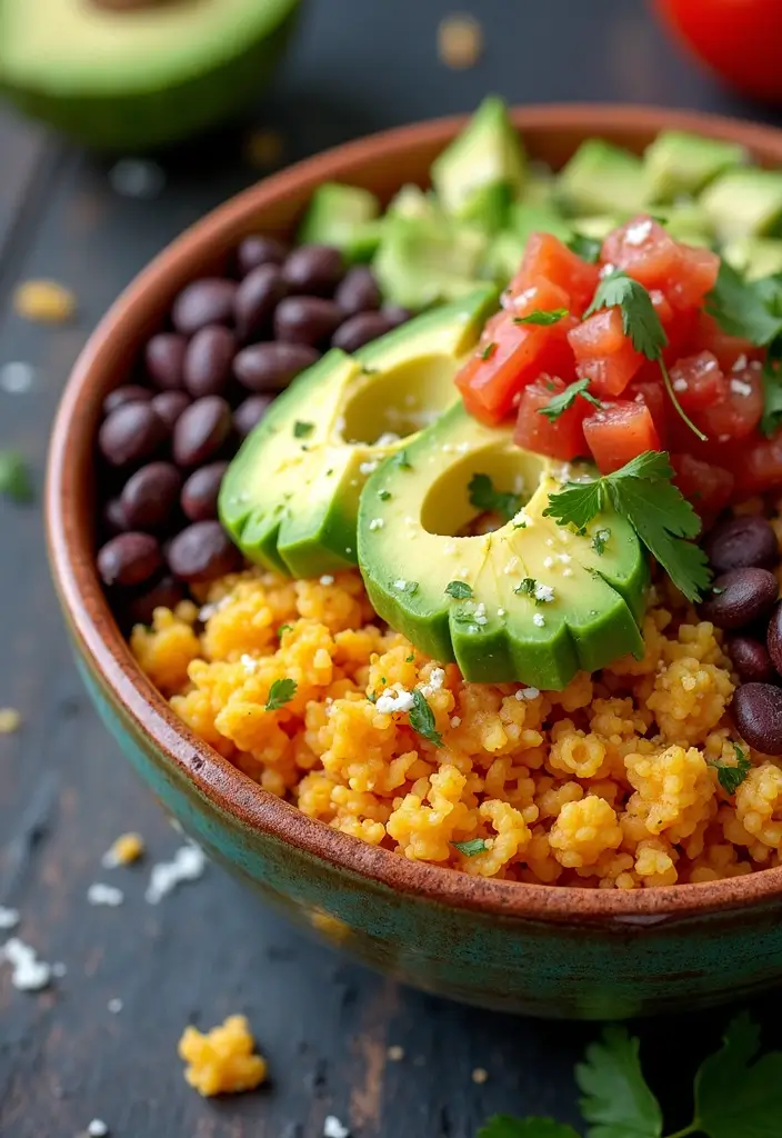25 Paleo Cauliflower Rice Recipes for Low Carb Eating - 3. Cauliflower Rice Burrito Bowl