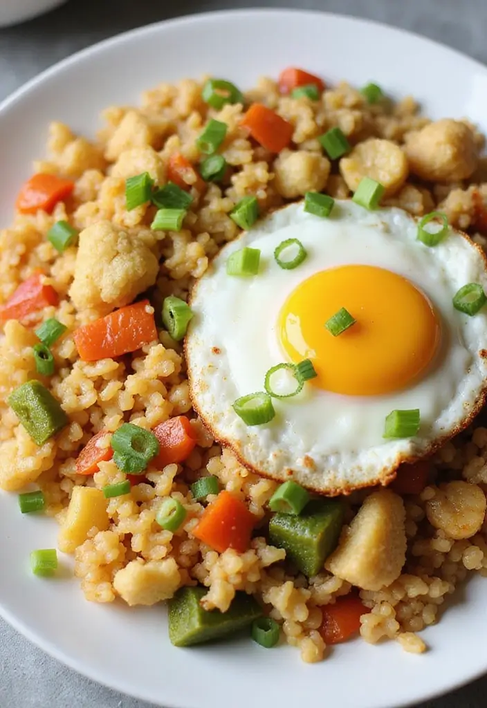 25 Paleo Cauliflower Rice Recipes for Low Carb Eating - 4. Cauliflower Rice Fried Rice