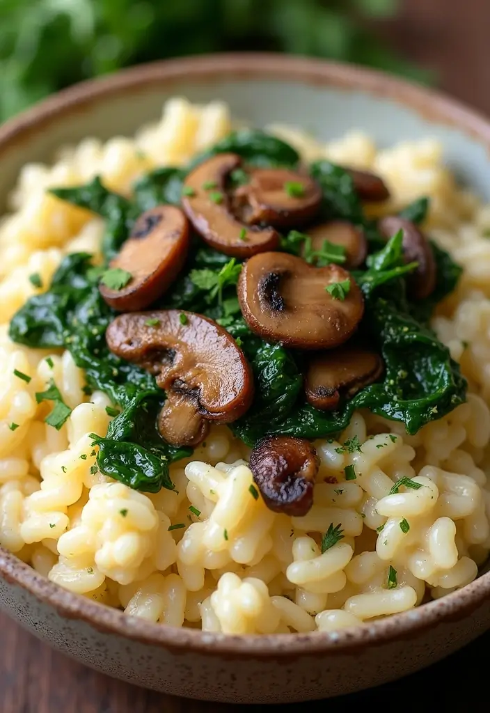 25 Paleo Cauliflower Rice Recipes for Low Carb Eating - 5. Creamy Cauliflower Rice Risotto