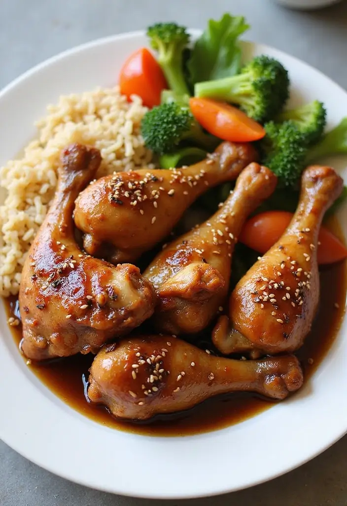 25 Paleo Chicken Leg Recipes That Are Perfect for Meal Prep 74 25 Paleo Chicken Leg Recipes That Are Perfect for Meal Prep - 14. Ginger Soy Chicken Legs