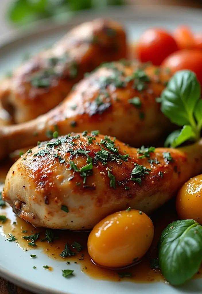 25 Paleo Chicken Leg Recipes That Are Perfect for Meal Prep 86 25 Paleo Chicken Leg Recipes That Are Perfect for Meal Prep - 16. Italian Herb Chicken Legs
