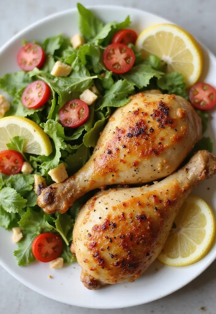25 Paleo Chicken Leg Recipes That Are Perfect for Meal Prep 89 25 Paleo Chicken Leg Recipes That Are Perfect for Meal Prep - 17. Italian Lemon Pepper Chicken Legs