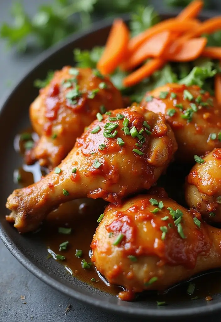 25 Paleo Chicken Leg Recipes That Are Perfect for Meal Prep 94 25 Paleo Chicken Leg Recipes That Are Perfect for Meal Prep - 18. Chili Garlic Chicken Legs
