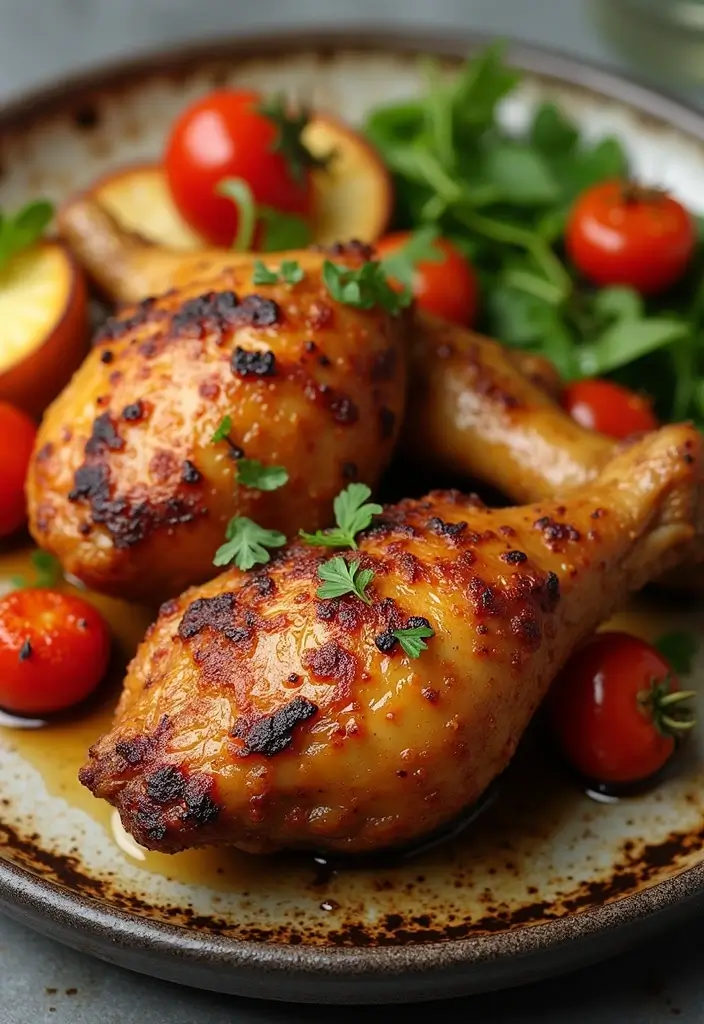 25 Paleo Chicken Leg Recipes That Are Perfect for Meal Prep 102 25 Paleo Chicken Leg Recipes That Are Perfect for Meal Prep - 20. Apple Cider Vinegar Chicken Legs