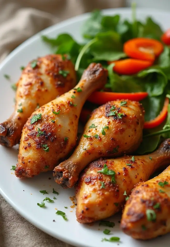 25 Paleo Chicken Leg Recipes That Are Perfect for Meal Prep 107 25 Paleo Chicken Leg Recipes That Are Perfect for Meal Prep - 21. Ranch Chicken Legs