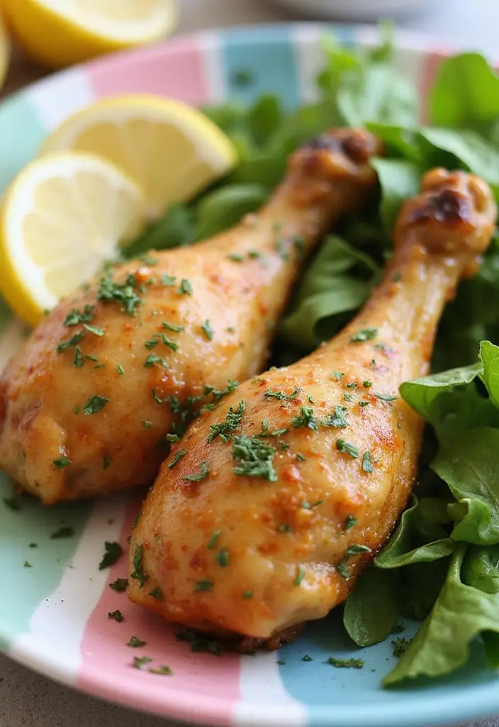 25 Paleo Chicken Leg Recipes That Are Perfect for Meal Prep 114 25 Paleo Chicken Leg Recipes That Are Perfect for Meal Prep - 22. Zesty Dill Chicken Legs