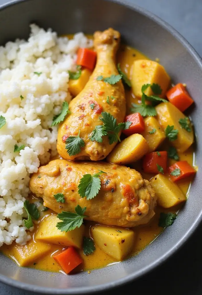 25 Paleo Chicken Leg Recipes That Are Perfect for Meal Prep 30 25 Paleo Chicken Leg Recipes That Are Perfect for Meal Prep - 6. Coconut Curry Chicken Legs
