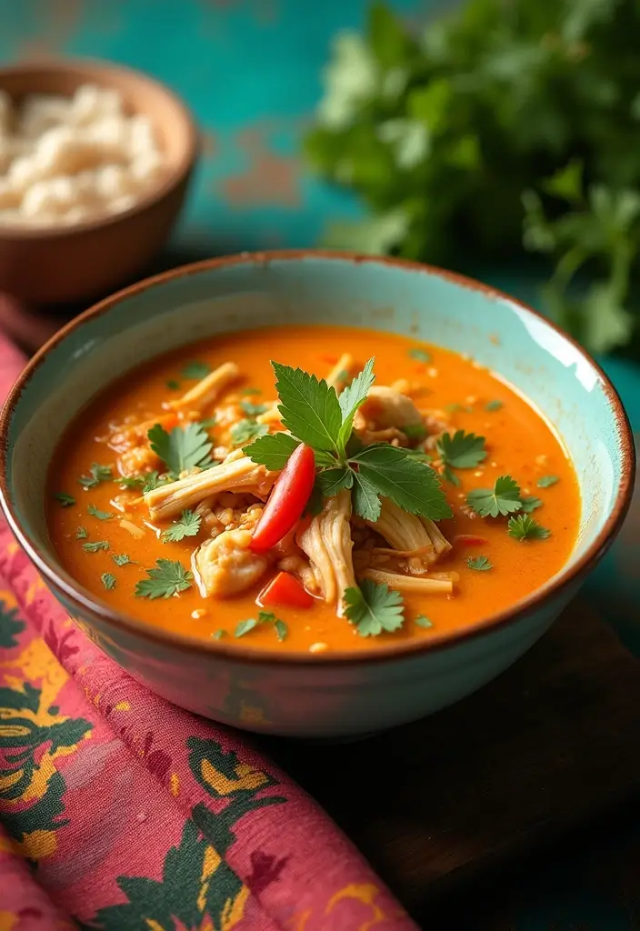 25 Paleo Chicken Soup Recipes That Warm the Soul - 11. Thai Chicken Soup