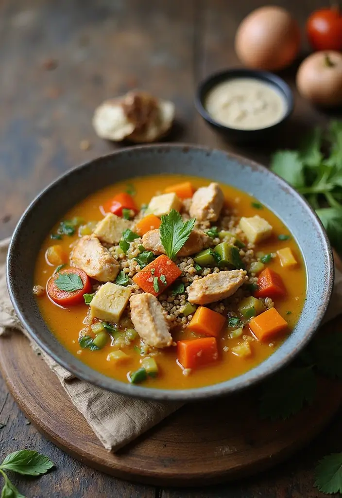 25 Paleo Chicken Soup Recipes That Warm the Soul - 12. Chicken and Quinoa Soup
