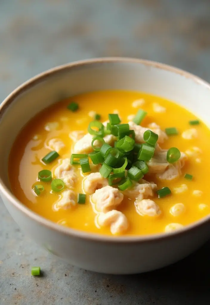25 Paleo Chicken Soup Recipes That Warm the Soul - 14. Egg Drop Chicken Soup