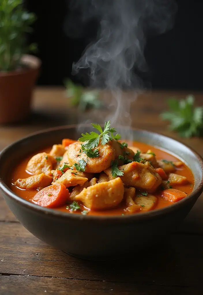 25 Paleo Chicken Soup Recipes That Warm the Soul - 5. Spicy Chicken and Vegetable Soup