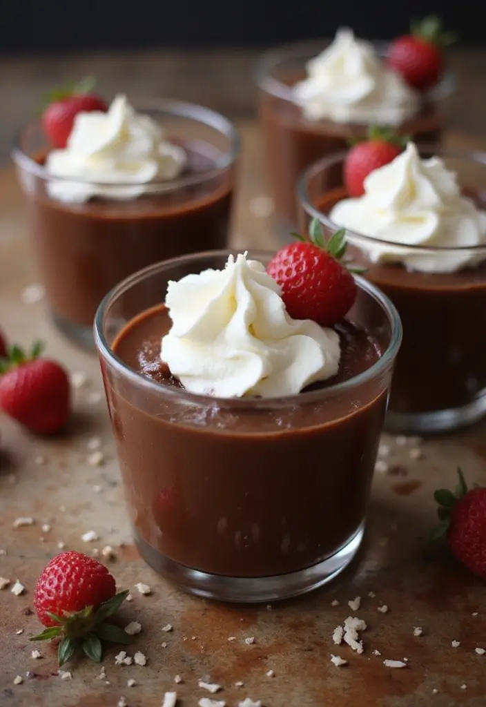25 Paleo Chocolate Dessert Recipes That Feel Like Indulgence - 13. Chocolate Pudding Cups