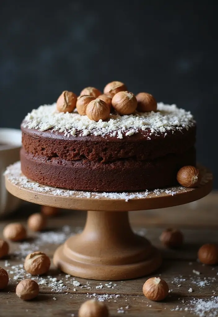 25 Paleo Chocolate Dessert Recipes That Feel Like Indulgence - 5. Chocolate Hazelnut Cake