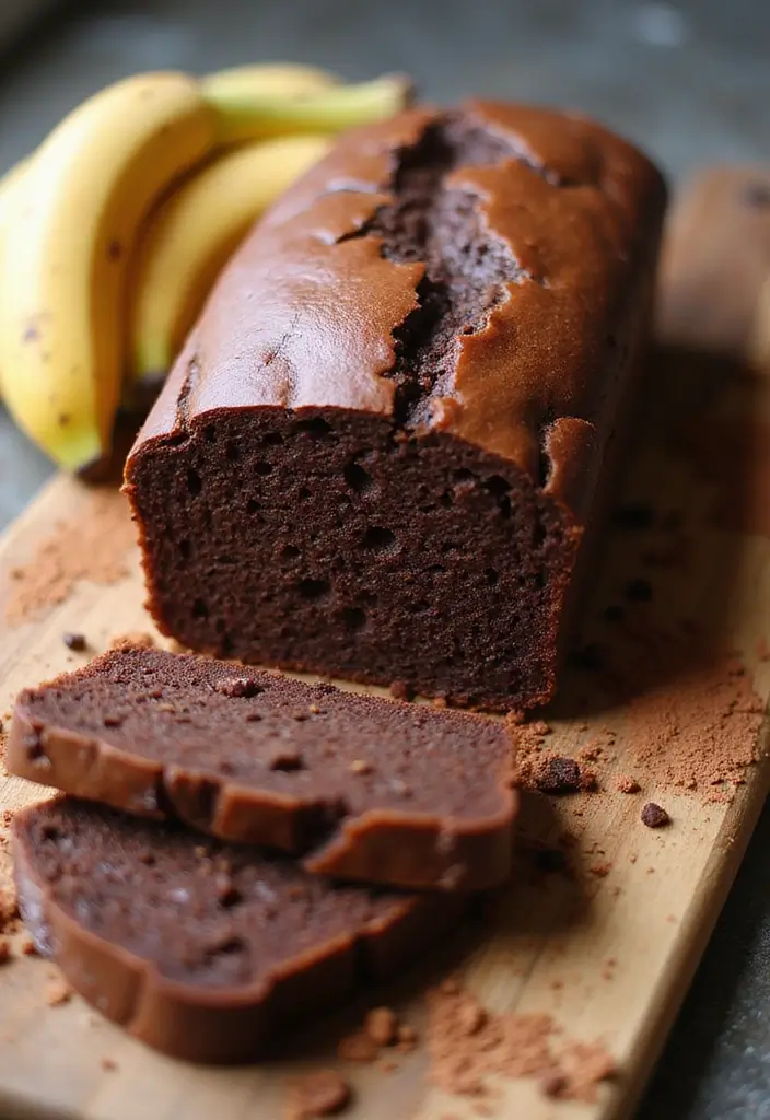 25 Paleo Chocolate Dessert Recipes That Feel Like Indulgence - 6. Chocolate Banana Bread