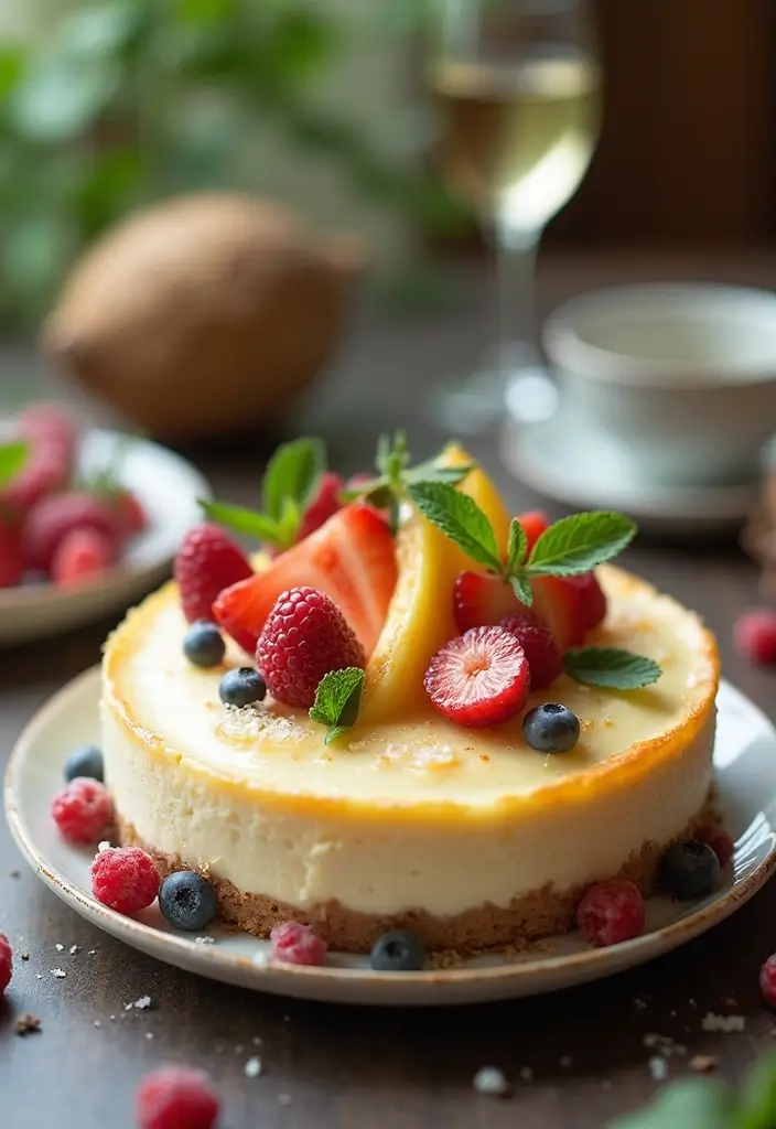 25 Paleo Coconut Milk Recipes for Creamy Comfort Food - 15. Coconut Milk Cheesecake