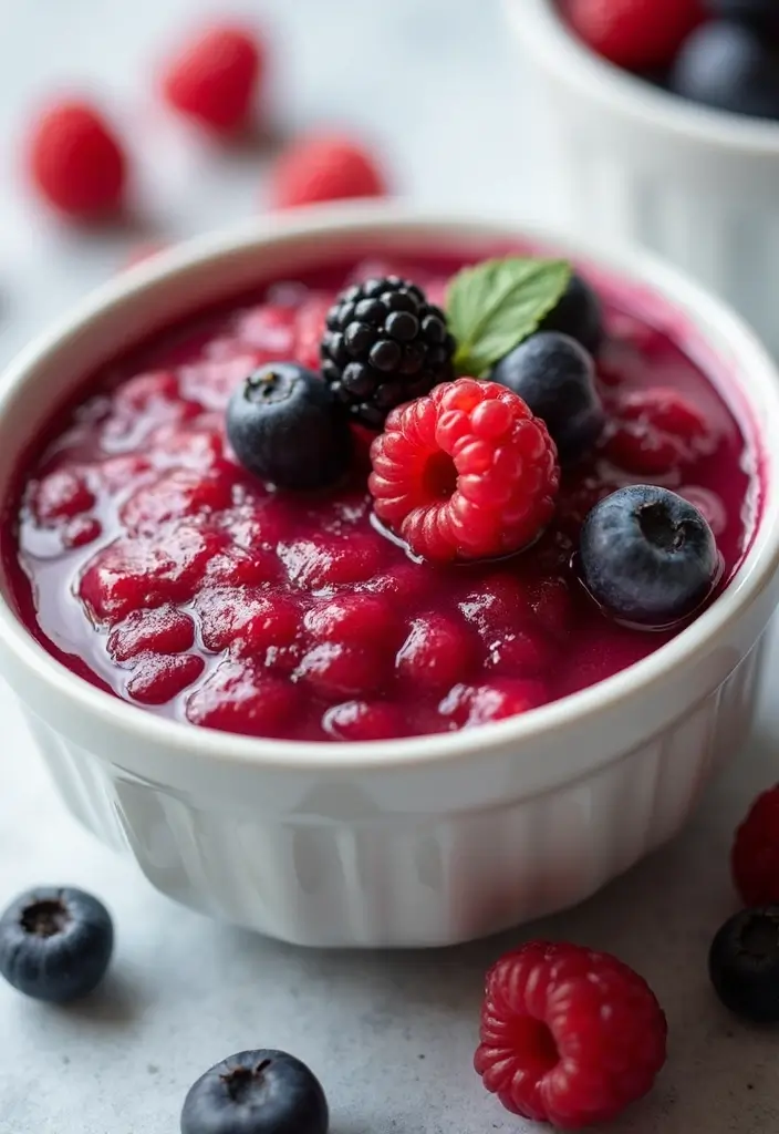 25 Paleo Coconut Milk Recipes for Creamy Comfort Food - 25. Coconut Milk Berry Compote