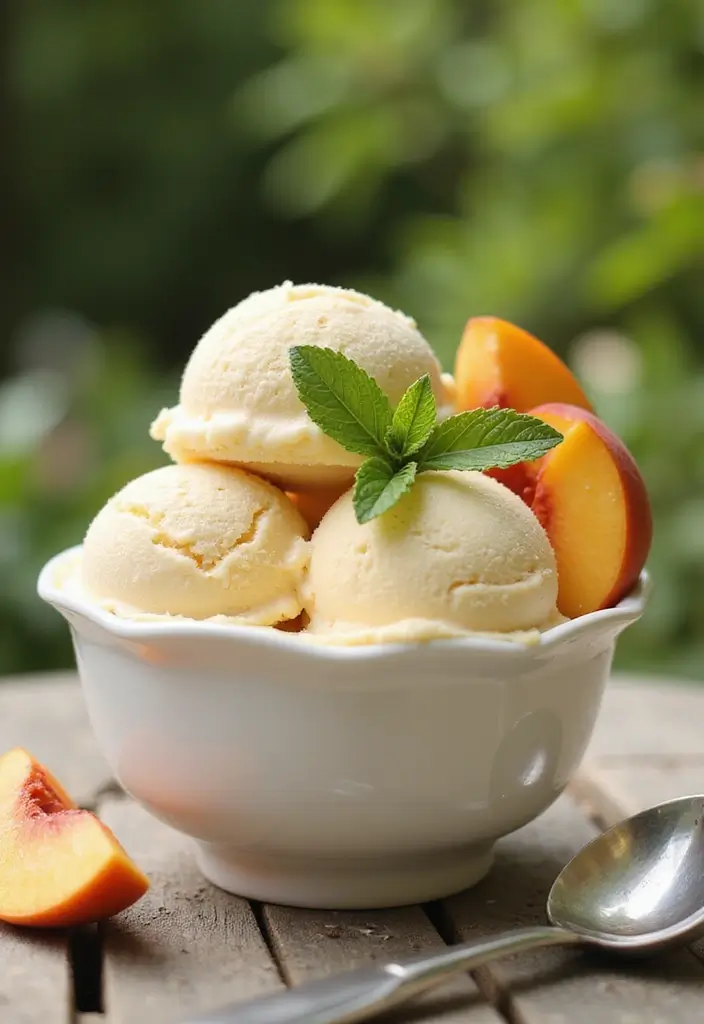 25 Paleo Egg Free Recipes for Allergy Friendly Eating 53 25 Paleo Egg Free Recipes for Allergy Friendly Eating - 11. Peach Ice Cream