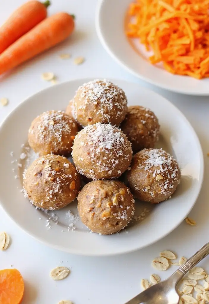 25 Paleo Egg Free Recipes for Allergy Friendly Eating 94 25 Paleo Egg Free Recipes for Allergy Friendly Eating - 18. Carrot Cake Energy Bites
