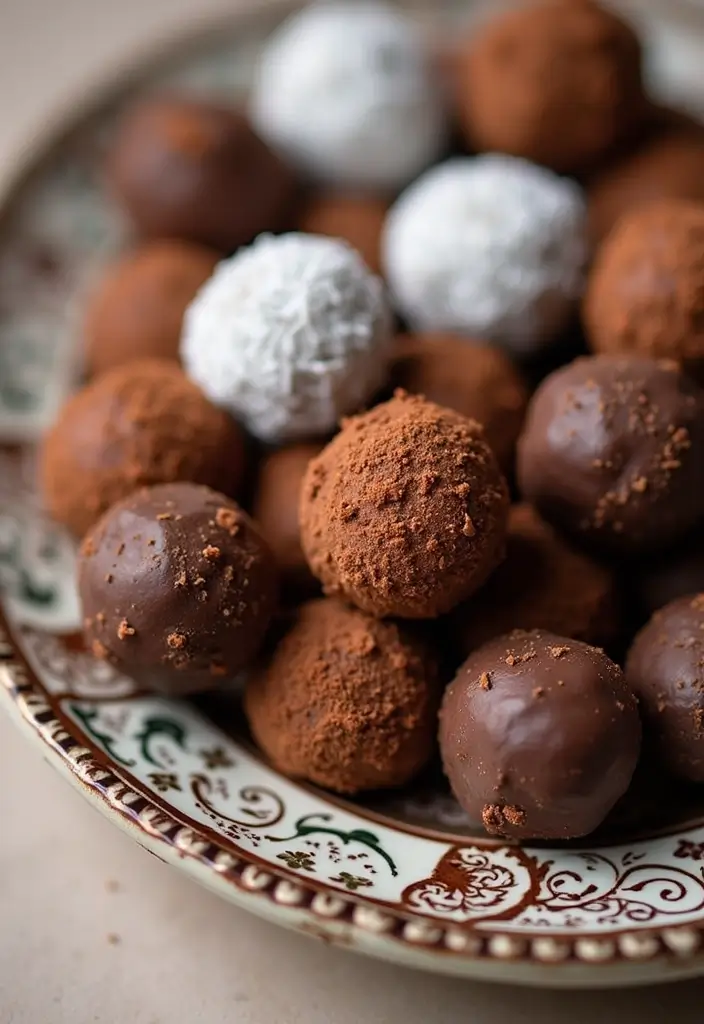 25 Paleo Egg Free Recipes for Allergy Friendly Eating 111 25 Paleo Egg Free Recipes for Allergy Friendly Eating - 21. Chocolate Date Truffles
